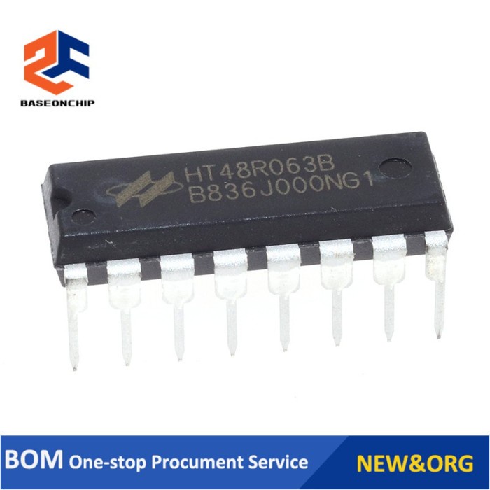 HT48R063B HT48R063 Holtek IC Dip-16 Enhanced I/O Type 8-bit OTP Micro