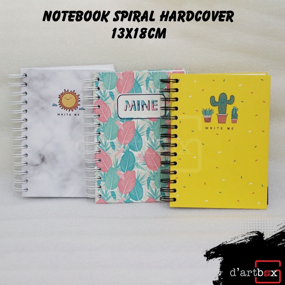

JURNAL/NOTEBOOK SPIRAL/GRID/DOTTED/BLANK/LINE/SPIRAL