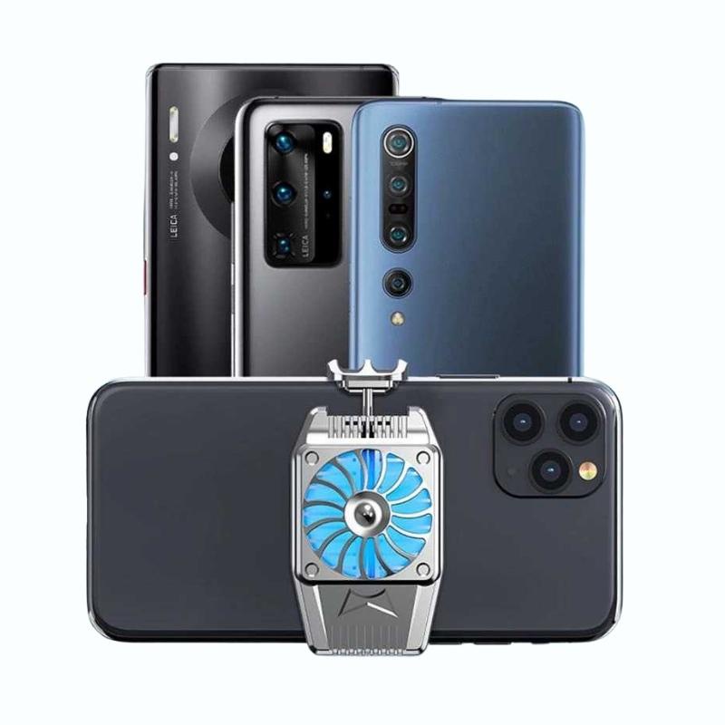 COOLING PAD FAN KIPAS PENDINGIN HP Charge wireless / Gaming Mobile Phone Radiator Cooling Fan / Cooler Pendingin Handphone Fan Holder