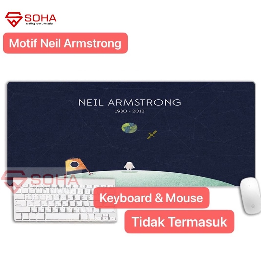 AK-02 Tatakan Mouse pad Gaming Deskmat Deskpad Design Bagus dan Warna Cerah Tatakan Keyboard Laptop Mouse Meja Kerja Mousepad Kualitas Bagus