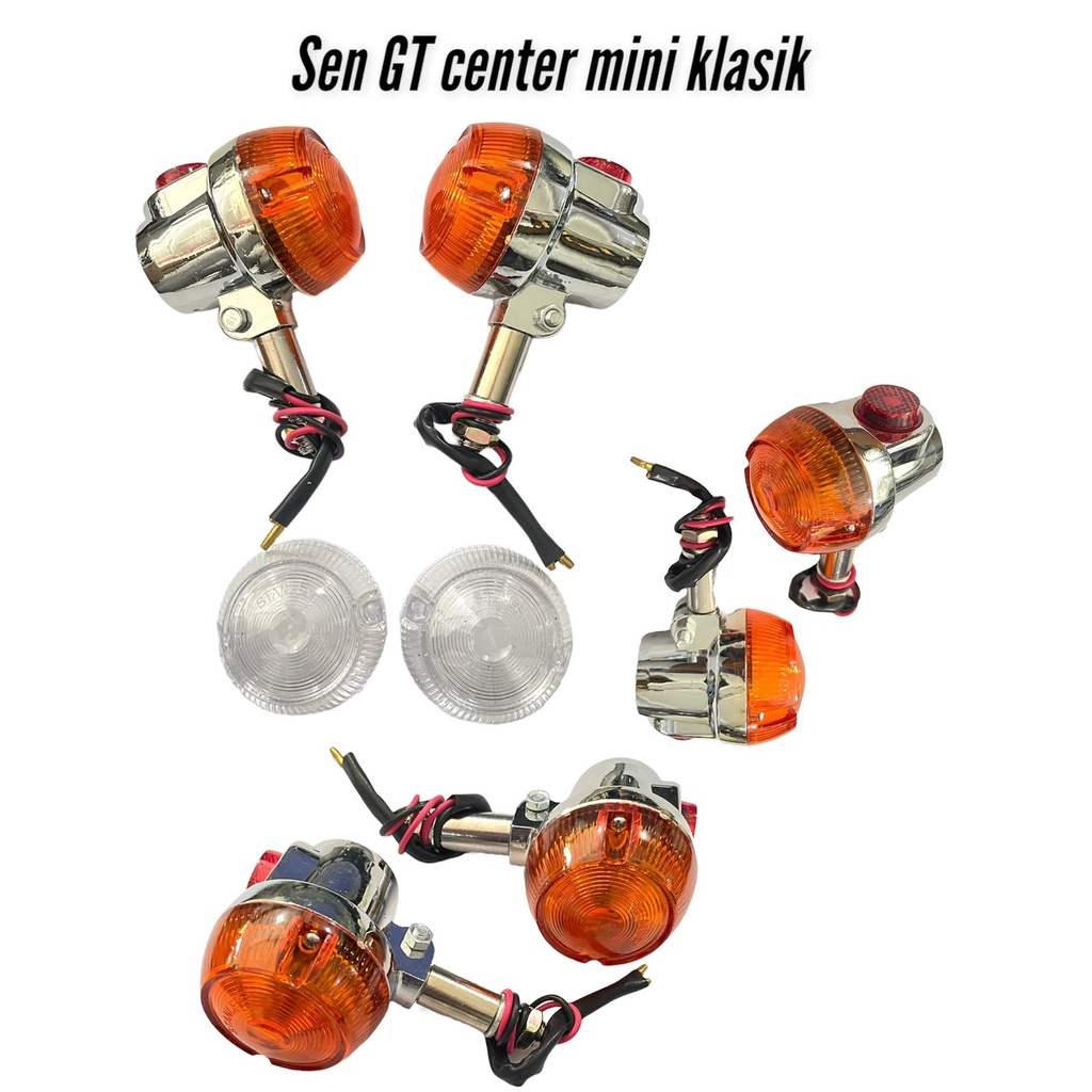 SEN LED GT CENTER MINI BESI CROM CB GL KLASIK SEIN RETENG