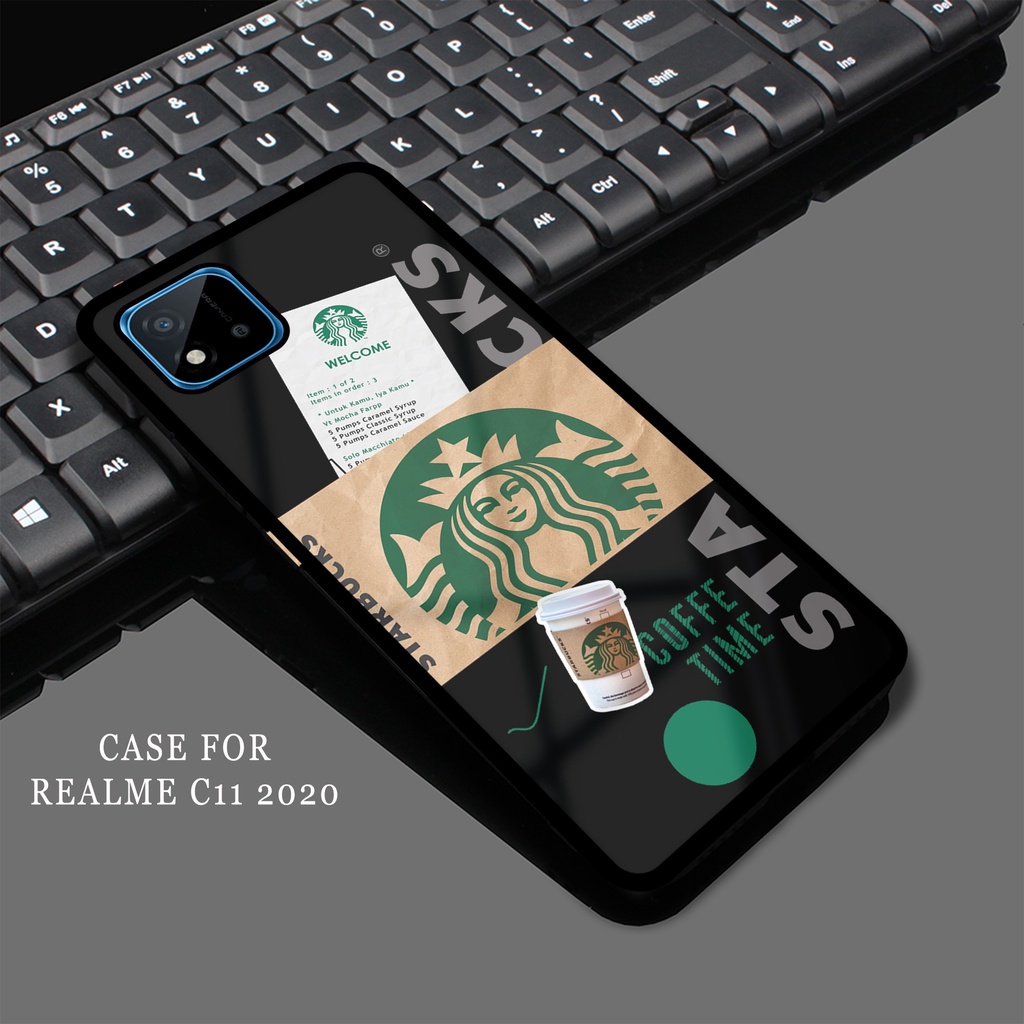 Case REALME C11 2020 - Casing REALME C11 2020 [ STARBUCKS ] Silikon REALME C11 2020 - Case Hp - Case