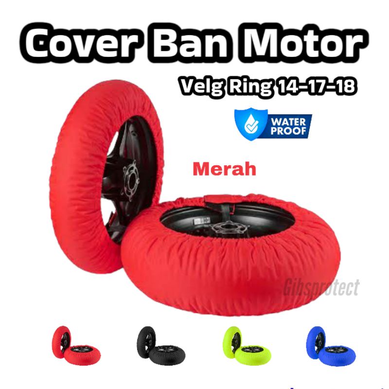 Sarung Ban Motor Cover Ban Ring 14 17 18 Motor Matic Bebek Dan Sport Sarung Pelindung Ban Motor