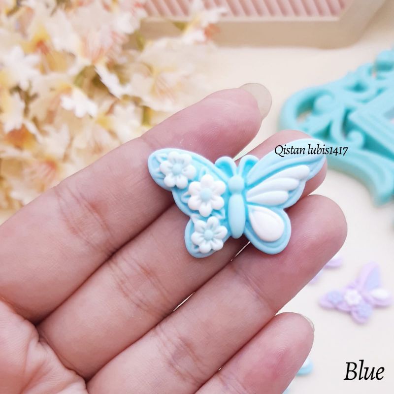 Clay Butterfly Flowers|Clay Butterfly Clay|Butterfly Sweet