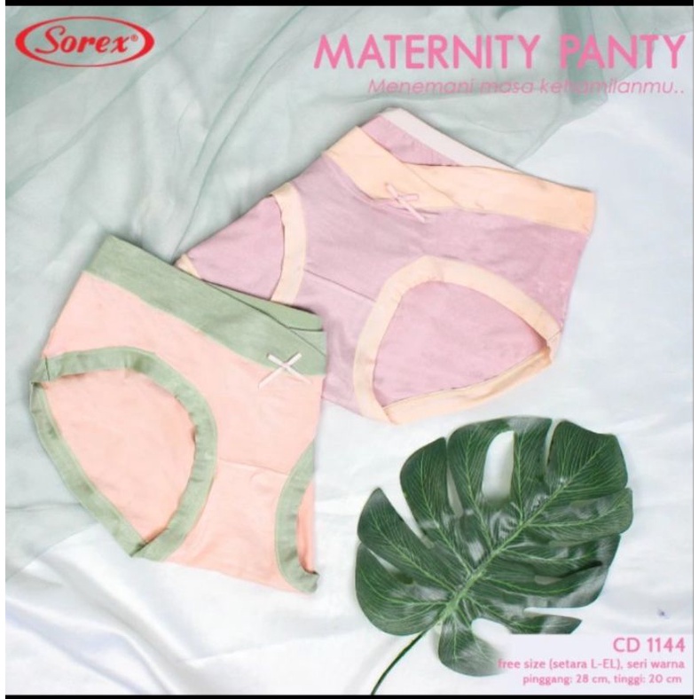 Celana dalam ibu hamil Sorex 1144 maternity panty