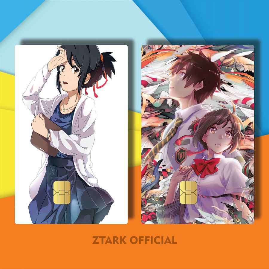 41-60 STICKER CARD ANIME YOUR NAME CE9CL/YG9YU/ STICKER KTP CUSTOM ANIME KIMI NO NA WA / GARSKIN MVV
