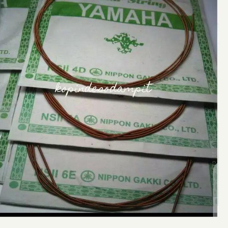 [KODE PRODUK WHIRP6860] SENAR NILON GITAR 1 SET 6 PCS / SENAR YAMAHA / GITAR AKUSTIK