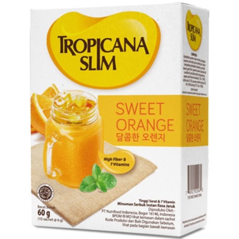 

Tropicana Slim Sweet Orange 60gr