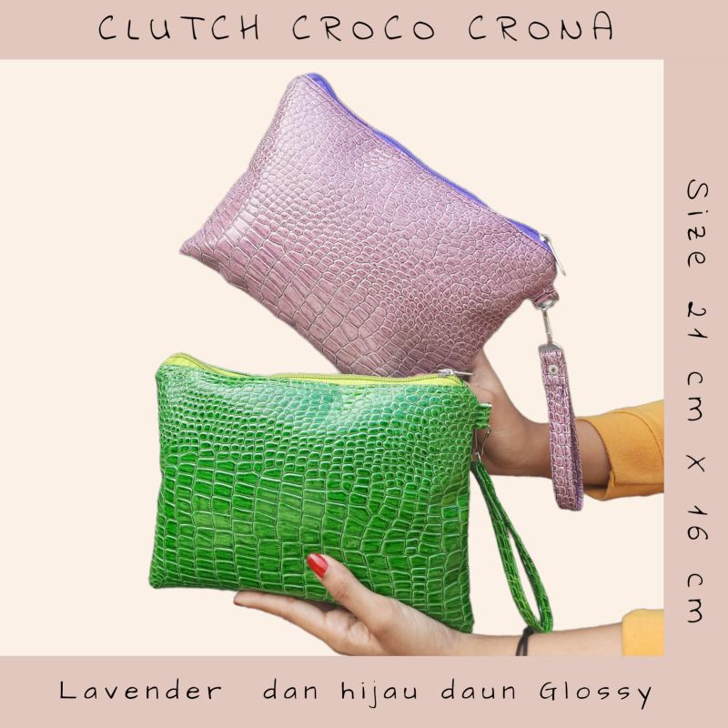 CLUTCH CROCO CRONA