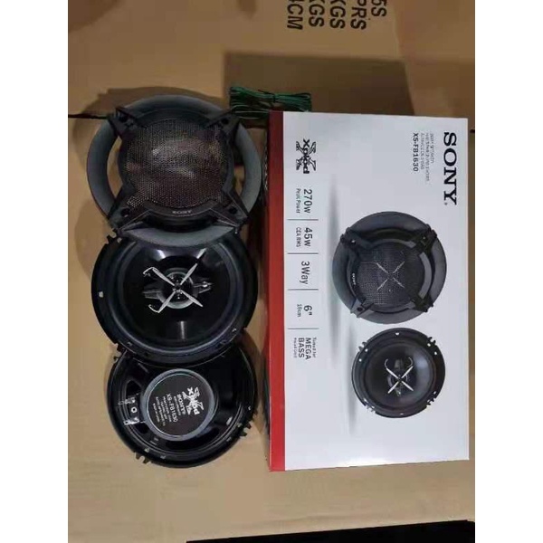 Speaker Coaxial Sony XS-FB1630 Sony Coaxial 3Way Three Way Coaxial