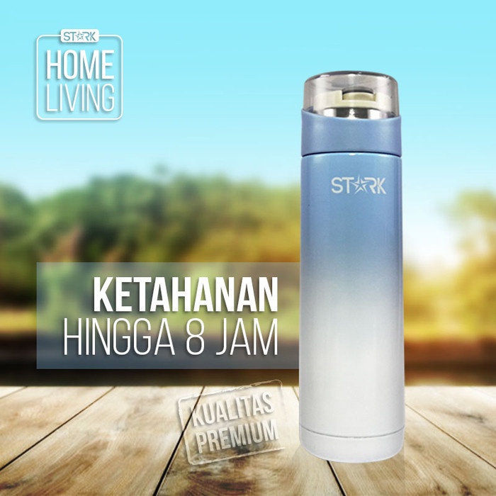 termos air panas PROMO STARK Botol (Vacuum Flask) STIVF001 - 500ml - Biru K5O0 TERMURAH VIRAL termos