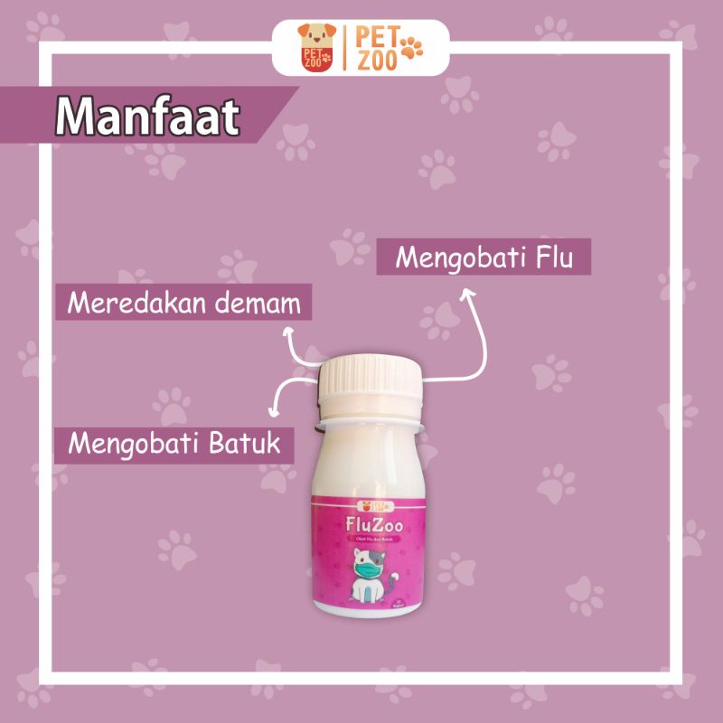 FLUZOO Obat Flu Kucing Ampuh Obat Pilek Kucing Obat Demam Kucing Doxycat Obat Flucat Coldy Cat Flumax Kucing Obat Bersin Kucing Flu Cat Obat Demam Kucing Obat Batuk Flu Kucing Obat Flue Kucing Stop Flu Antibiotik Flu Kucing