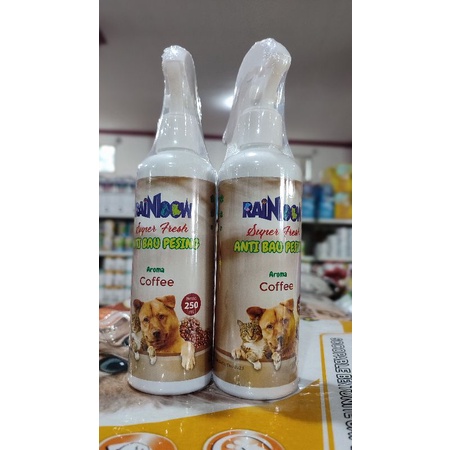 Rainbow super fresh 250ml penghilang bau kotoran hewan &amp; desinfektan