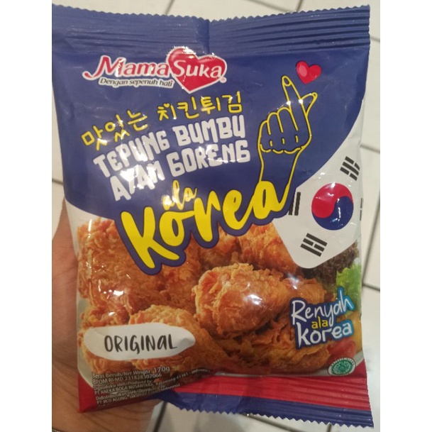 

Mamasuka Tepung Bumbu ala Korea 170 gram
