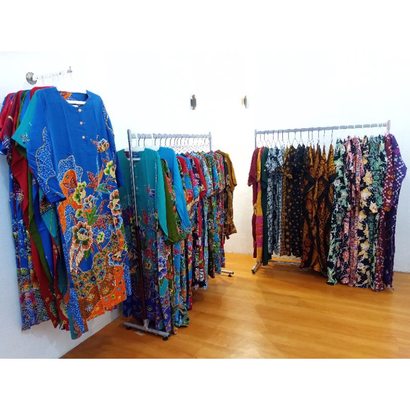 daster  kencana ungu grosir