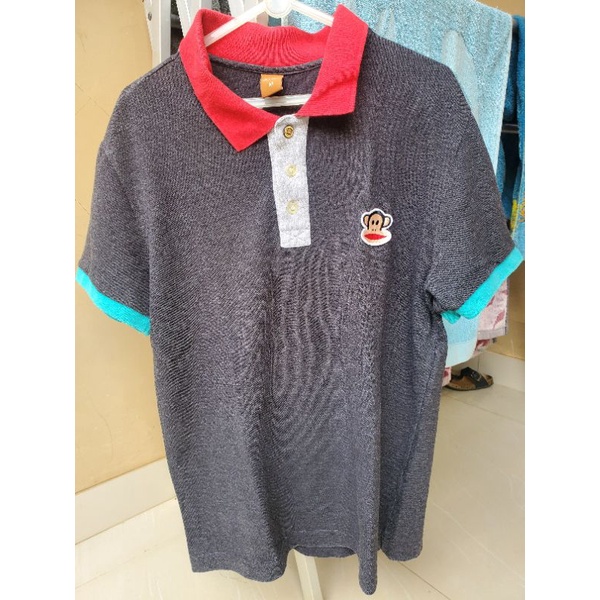 Polo shirt paul frank thrift preloved ld 49 p 64