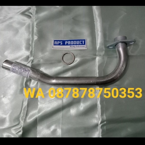Leher Knalpot Standar Yamaha Mio Dan Nouvo Over Size 28Mm Stainless