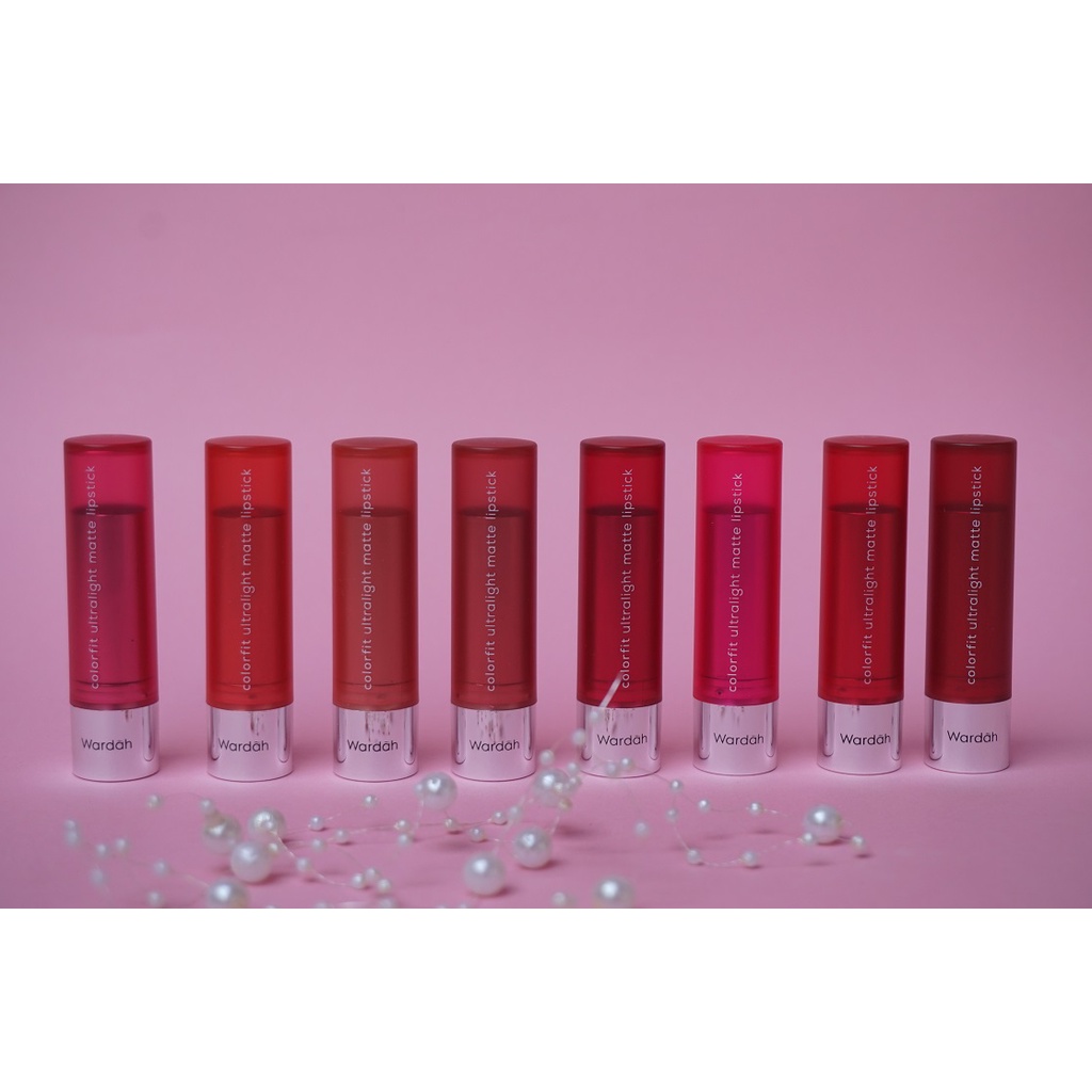 wardah ultralight lipstik ORIGINAL