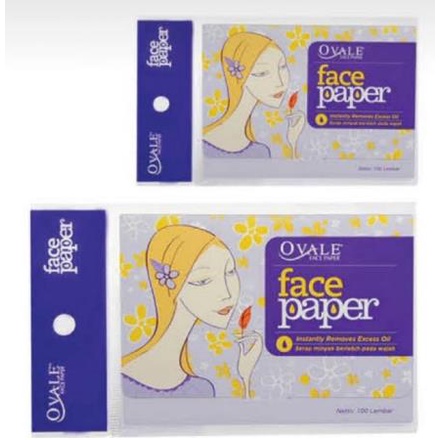 * NCC * Ovale Face Paper Instantly Removes Excess Oil Serap Minyak Berlebih