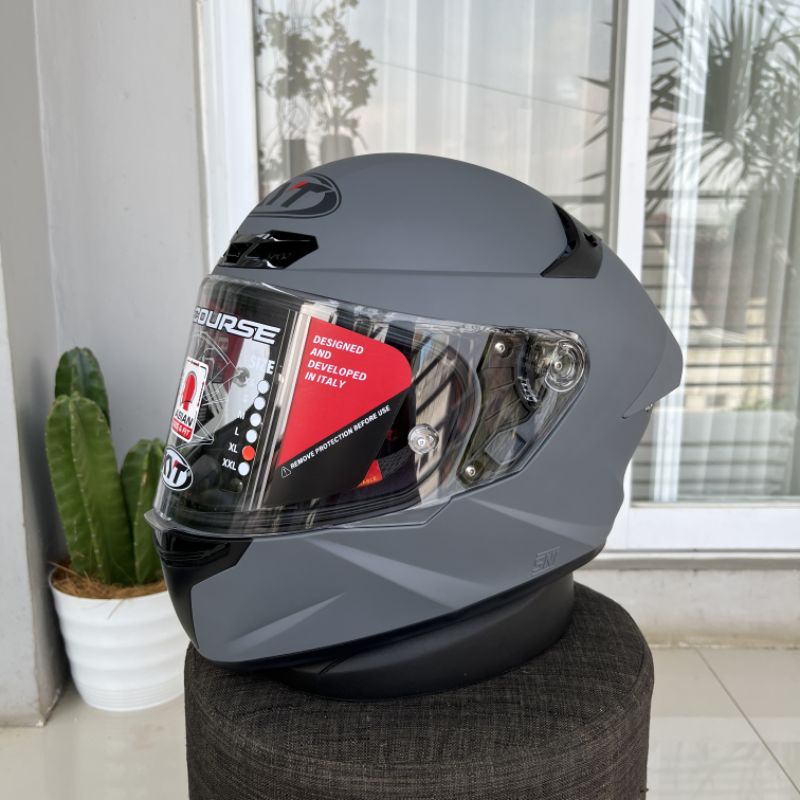 Helm KYT TT Course Gorila Gray Matte / KYT TT Course Grey