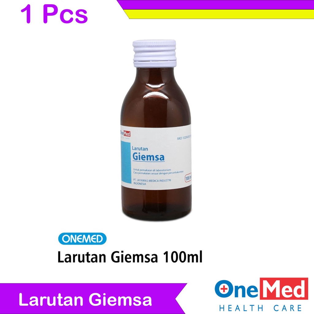 Larutan Giemsa OneMed 100 Ml
