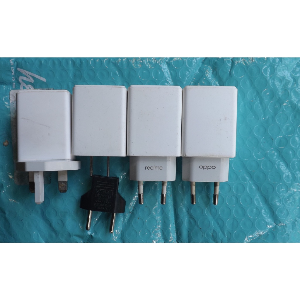 Batok Kepala Charger Original Bekas Cabutan OPPO Realme