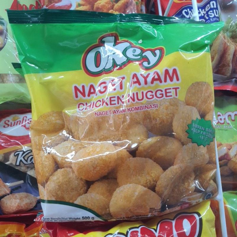 

Okey Nugget Ayam 500gr