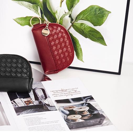 Bostanten Dompet Wanita Dompet Anyaman Dompet Kecil Modis