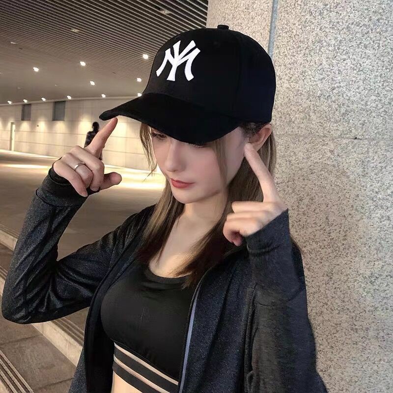 Parisdivarious Topi Baseball (Bordir) Ny Bahan Rafel Wanita Pria