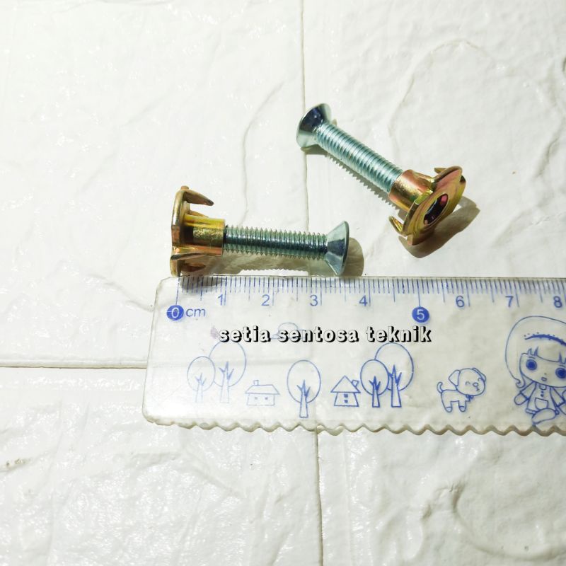 Baut speaker Baut  + Gepeng Pipih Mur Cakar