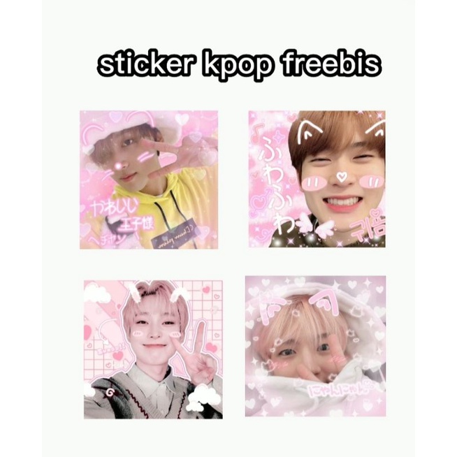 

sticker kpop bts, nct, seventeen, enhypen