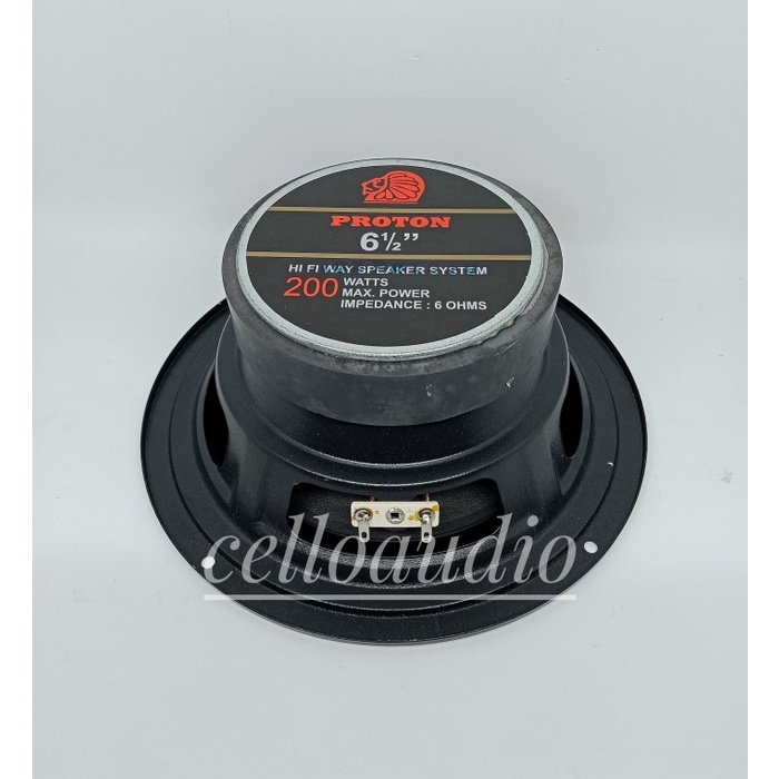 Komponen Speaker Woofer 6,5 Inch Proton 6,5" 200 Watt