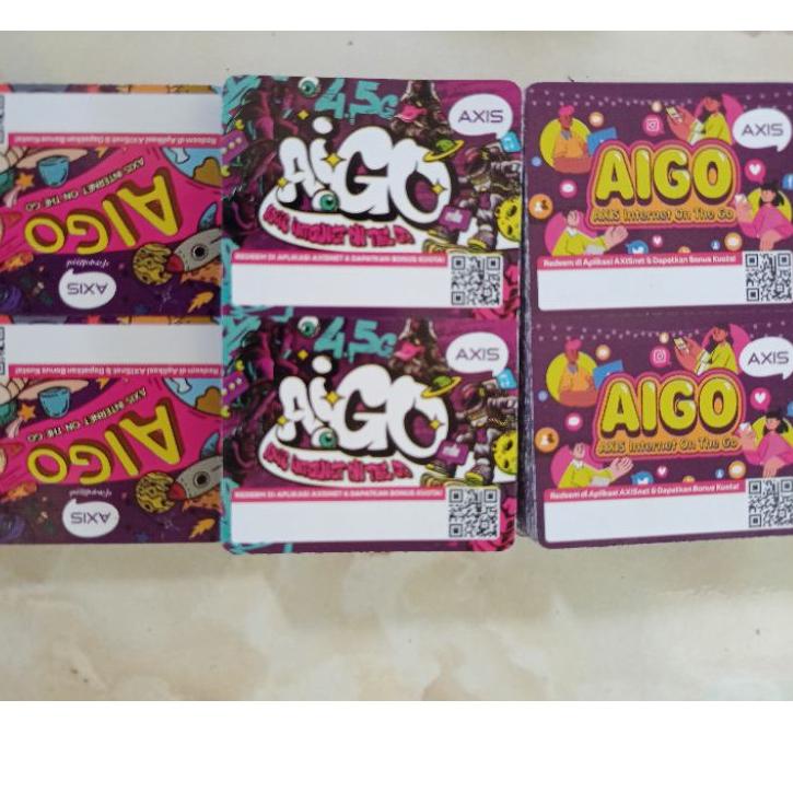 Terlaris➫ 200 SN Voucher kosong AXIS 1 box kecil, blm ada kuotanya J49 ➫