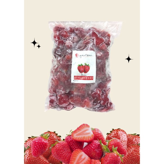 

strawberry frozen