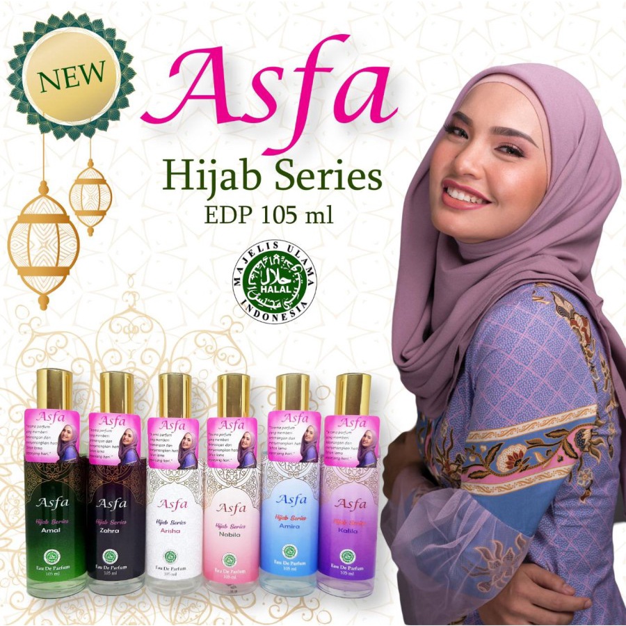 ASFA HIJAB  SERIES EDP PARFUM - 105ML