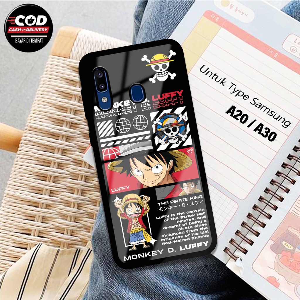 Hardcase Glossy Samsung A20 / A30 - Softcase Glossy Samsung A20 / A30 - Kesing Motif [ Anime OP 1 ] 