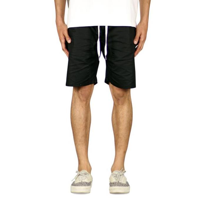 Hyperdenim Drop Crotch Short - Black TERMURAH DAN TERLARIS