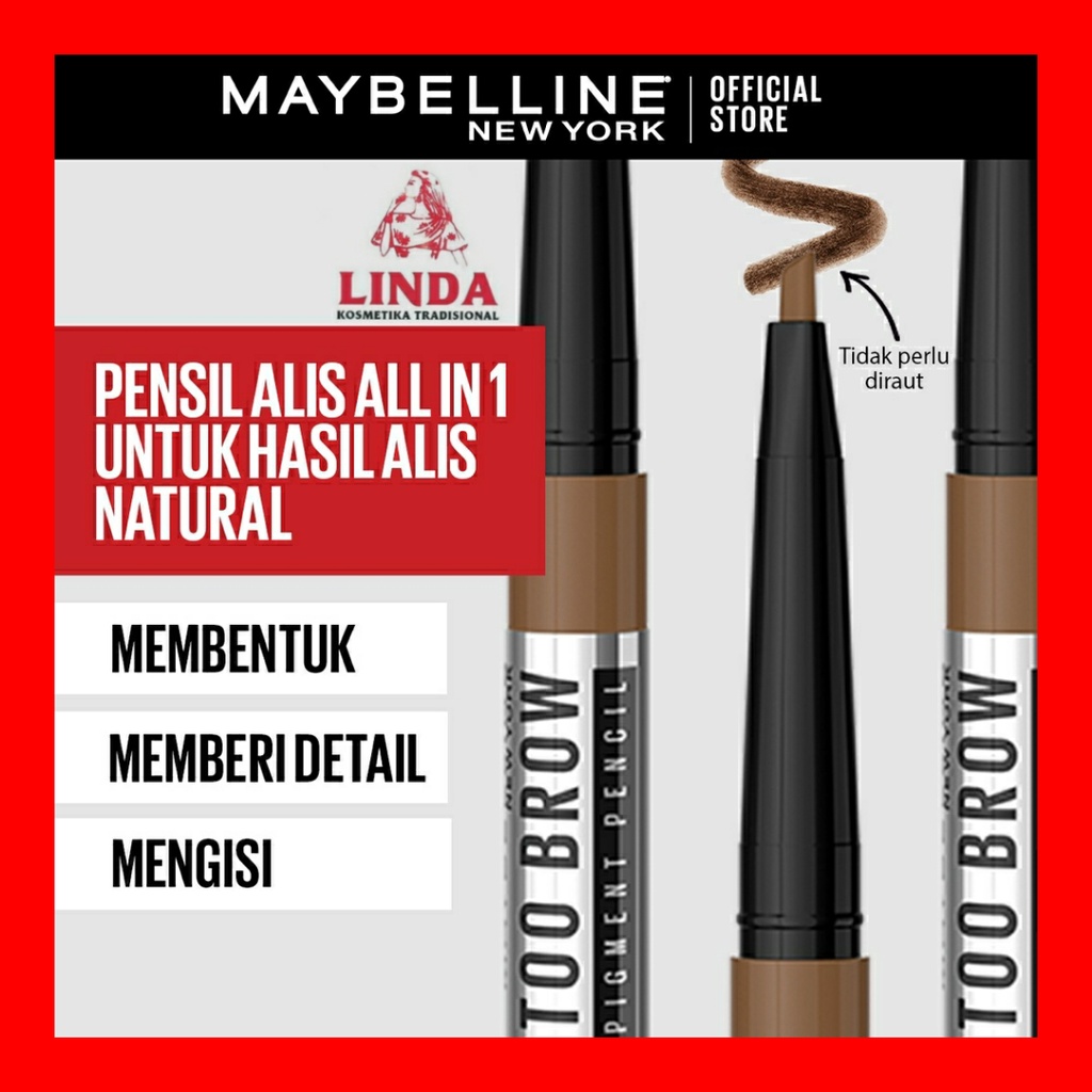 MAYBELLINE TATTO0 BROW UP TO 36H PENSIL