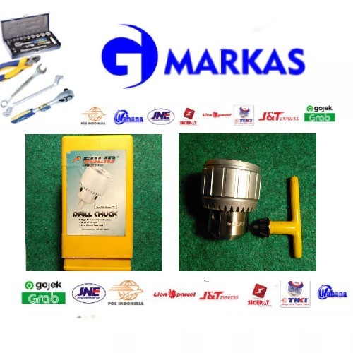 Kepala Bor / Drill Chuck / Kepala Bor duduk 16mm Superior Solid