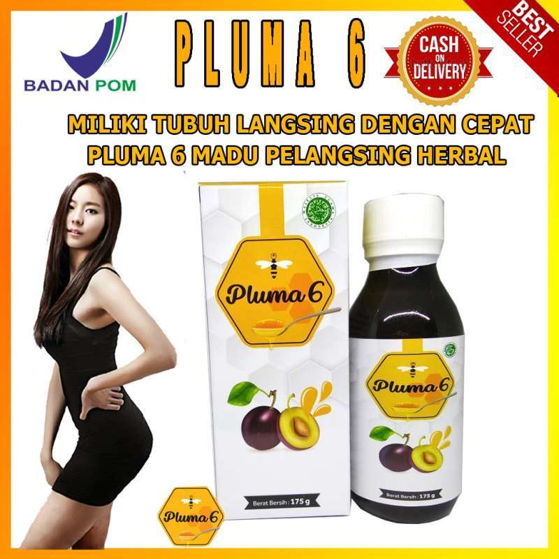 

PLUMA 6 Madu herbal pelangsing badan Alami DIJAMIN AMAN ORIGINAL