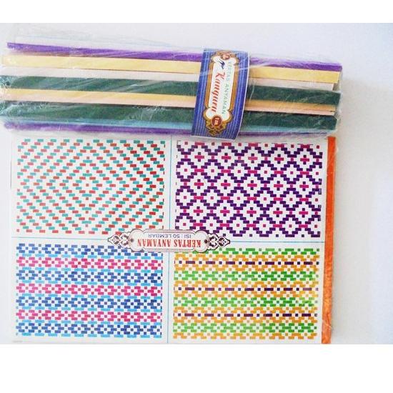 

⇍ KERTAS ANYAMAN 1 CM ☾