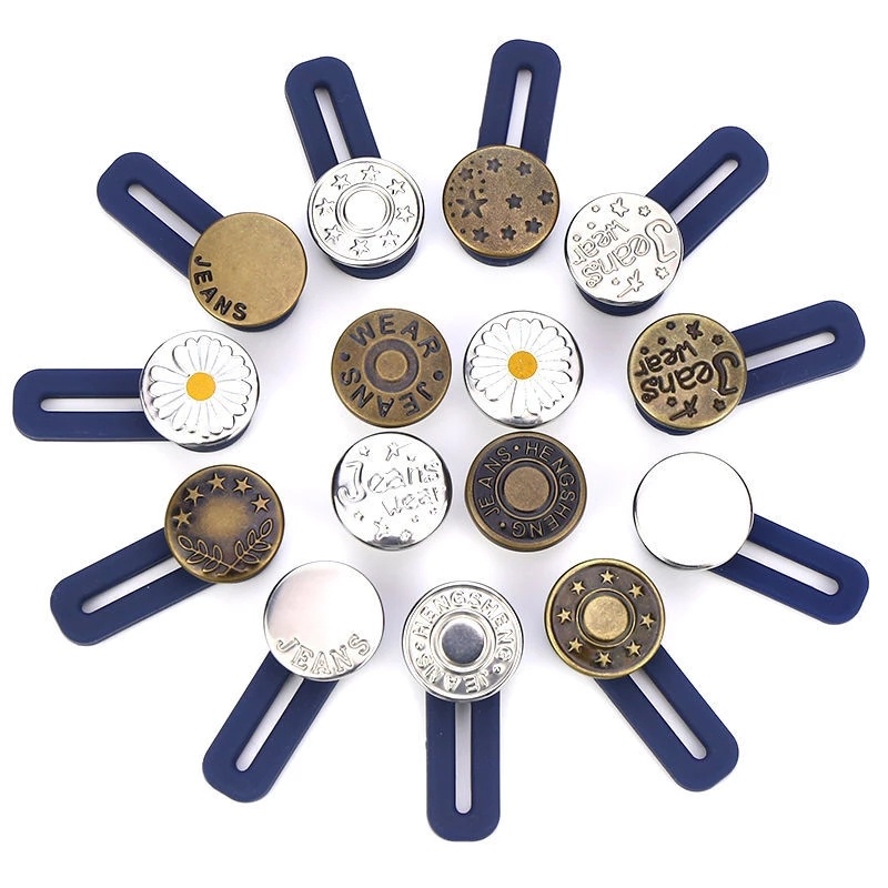 Kancing / Gesper Logam Dapat Ditarik Untuk Celana Jeans