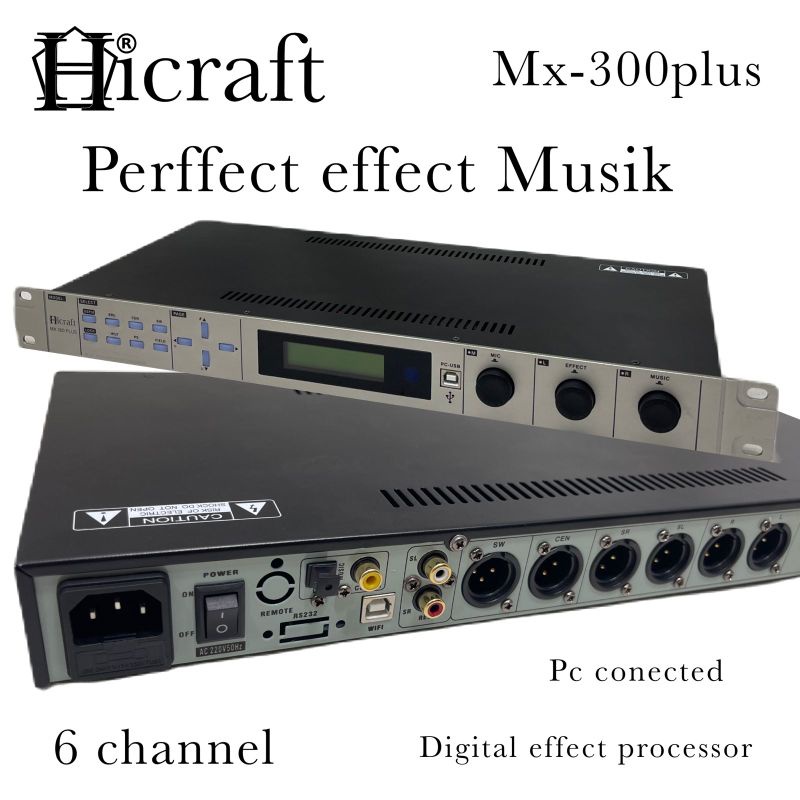 Dsp Core Procesor Musik Sound Hicraft MX 300 Plus 6 Channel Perfect