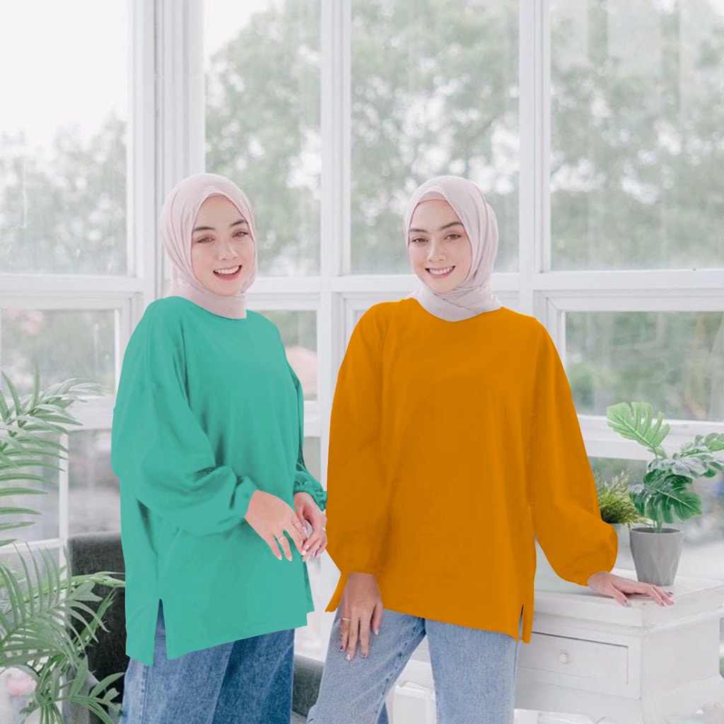 atasan oversize wanita