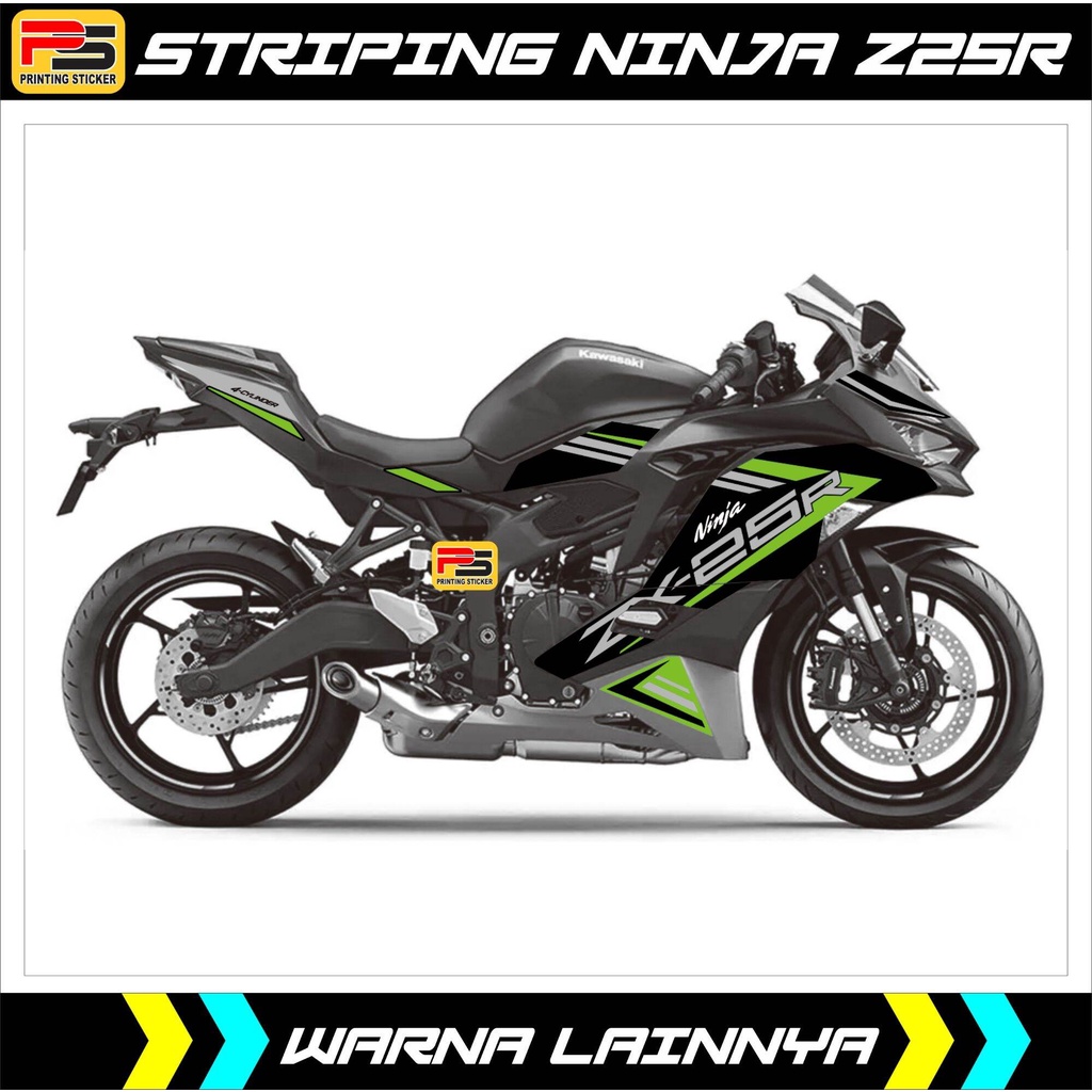 STRIPING STICKER VARIASI KAWASAKI NINJA ZX25R/ZX 25R