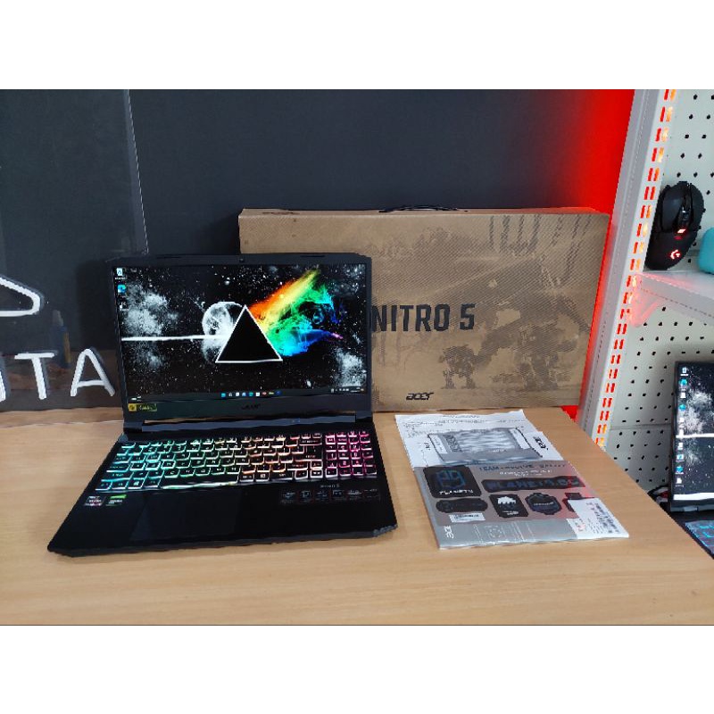 Acer Nitro 5 AN515-45 R2NQ Ryzen 5 5600H GTX 1650 x ideapad tuf msi