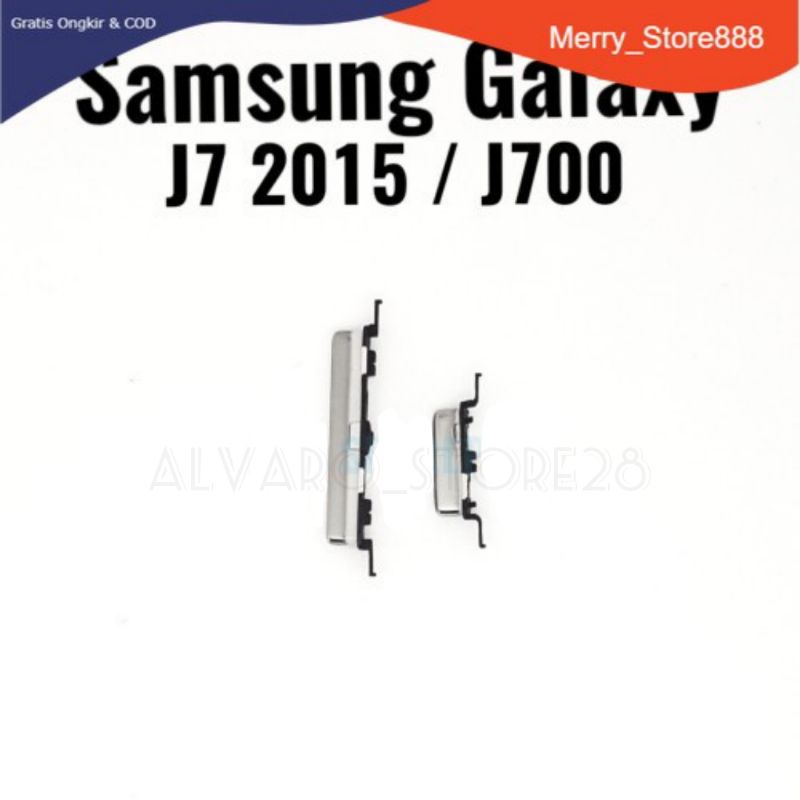 Tombol Luar Samsung J700 / J7 2015 On Off + Volume Original