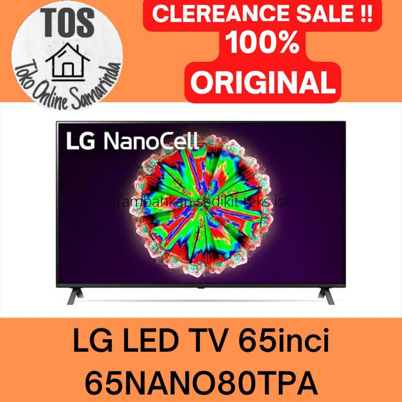LG LED TV NANOCELL 65NANO80TPA clearance sale 