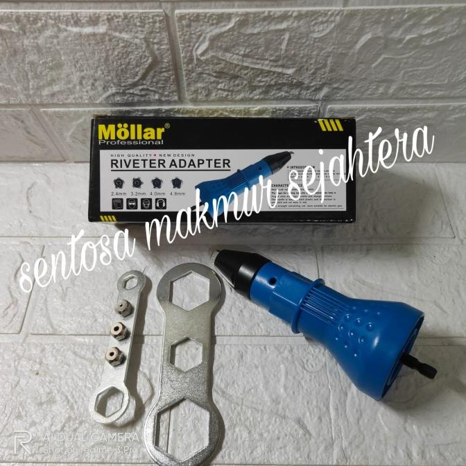 K6799- Adaptor Gun Rivet Adapter Rivet Mesin Bor