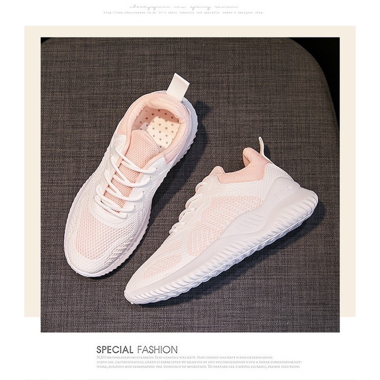2022 Baru Versi Korea Sepatu Wanita Sepatu Putih Sepatu Wanita Sepatu Kasual Tinggi Bernapas